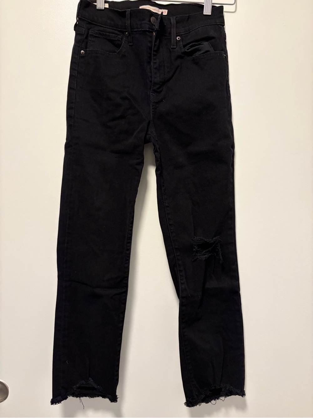 Levi’s 724 High Rise Straight Crop Jeans Waist 27